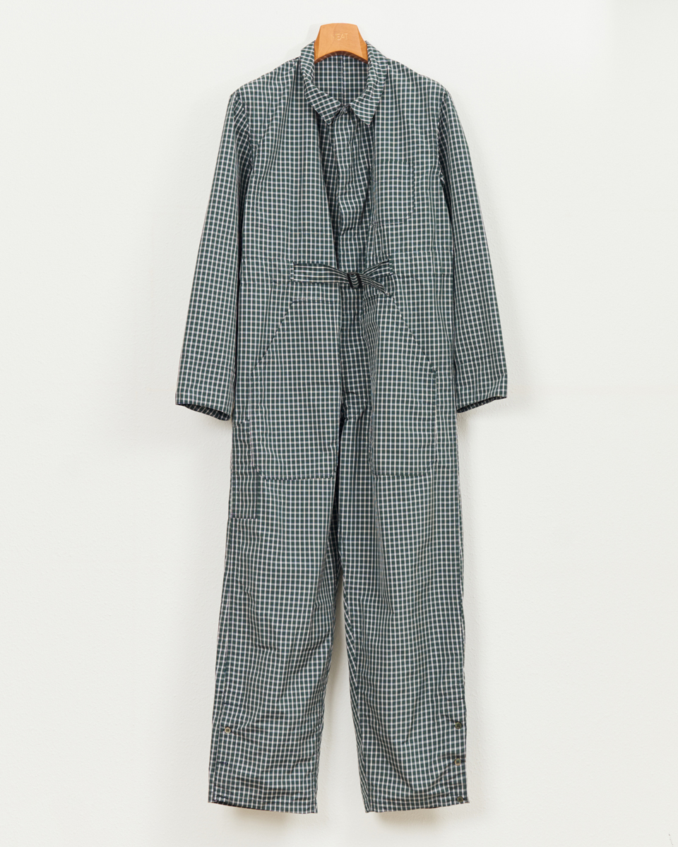 BORGHGI CHECK JUMPSUIT
