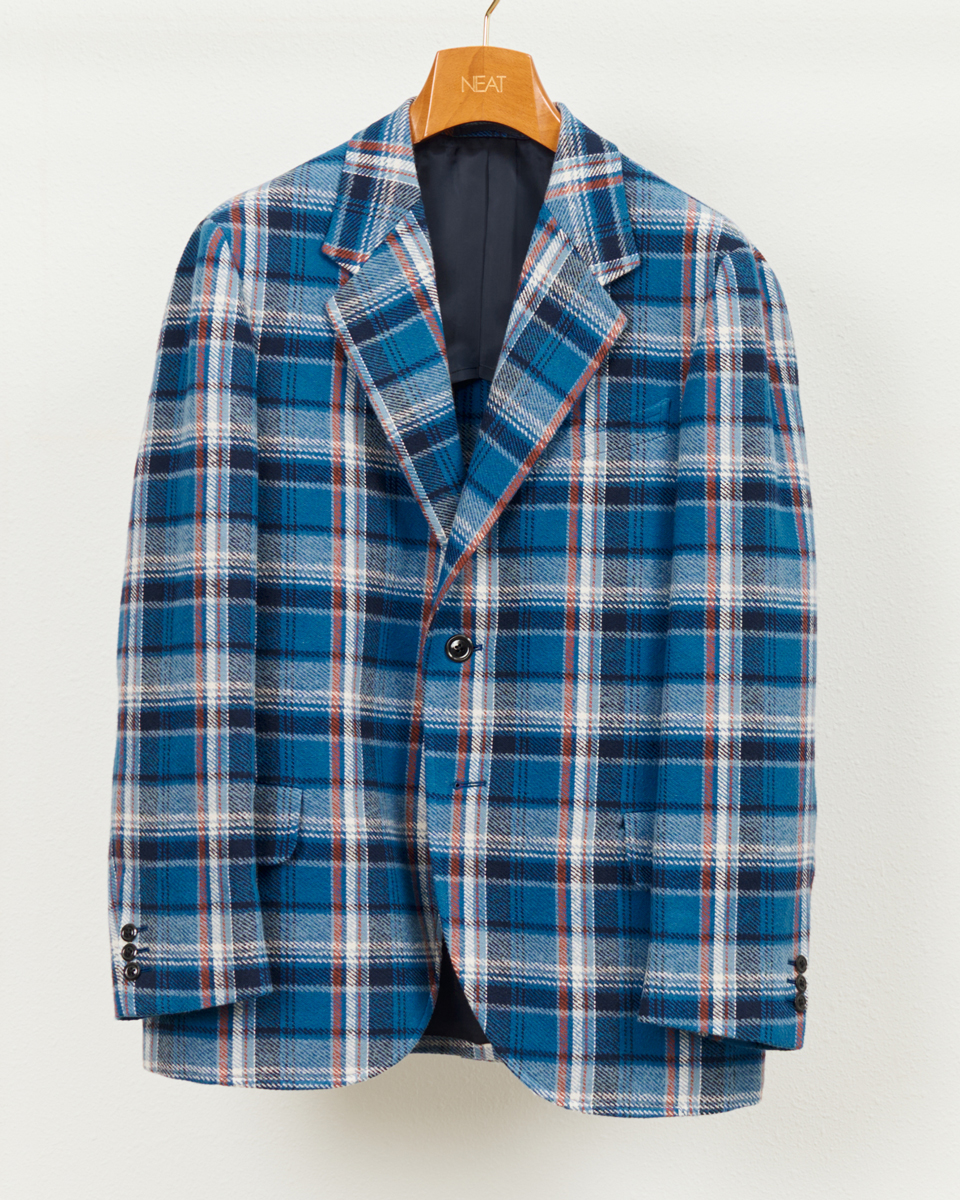 NERU CHECK LOCKSMITH JACKET