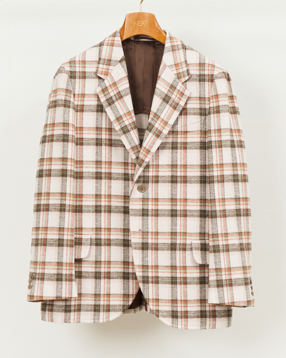 NERU CHECK LOCKSMITH JACKET image 428