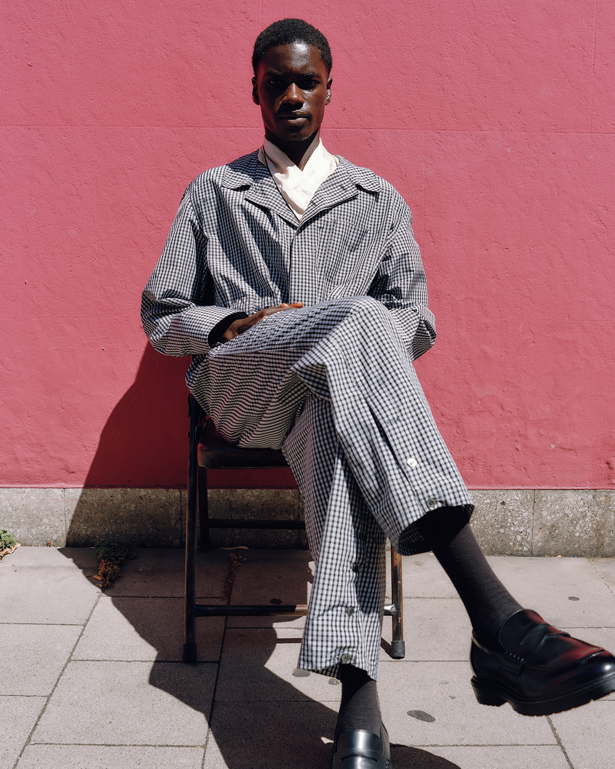 BORGHGI CHECK JUMPSUIT image 720