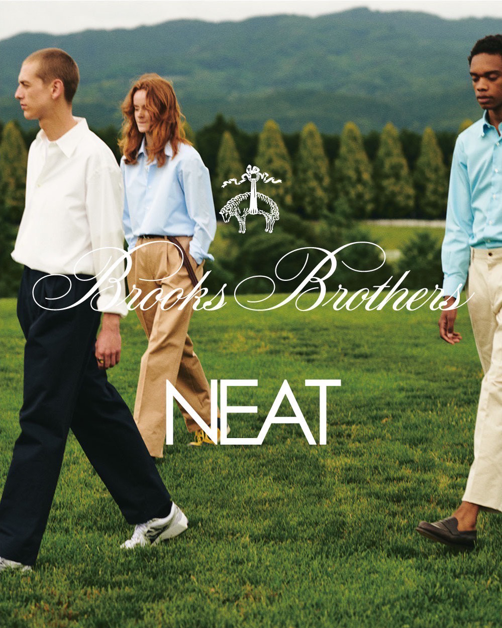 Project Image Brooks Brothers × NEAT for UNITED ARROWS & SONS